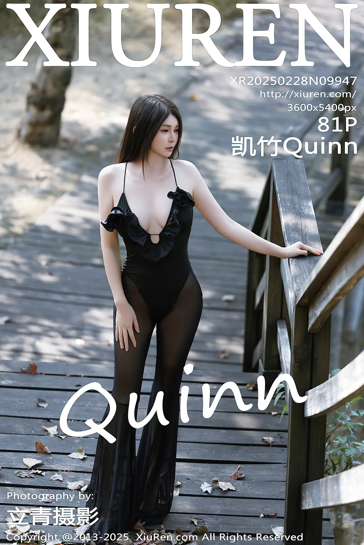 [XiuRen秀人网] VOL.9947 模特凯竹Quinn私房性感缕空情趣服饰配黑丝袜秀丰腴身材诱惑写真81P-秀人网官方网站
